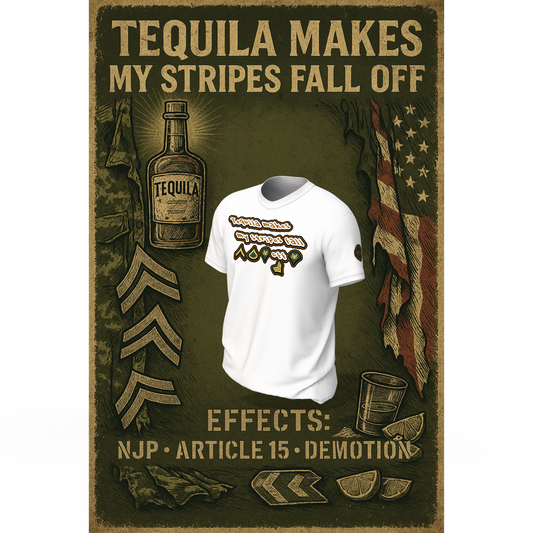 Tequila Makes My Stripes Fall Off